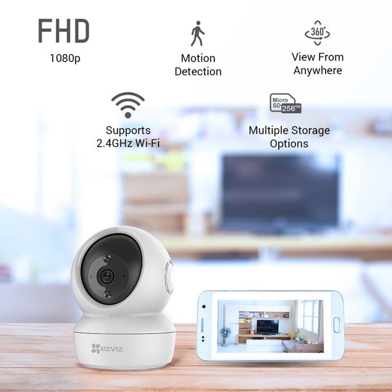 caméra Ezviz Smart Home 2K 3MP - La Sécurité Simplifiée à Domicile